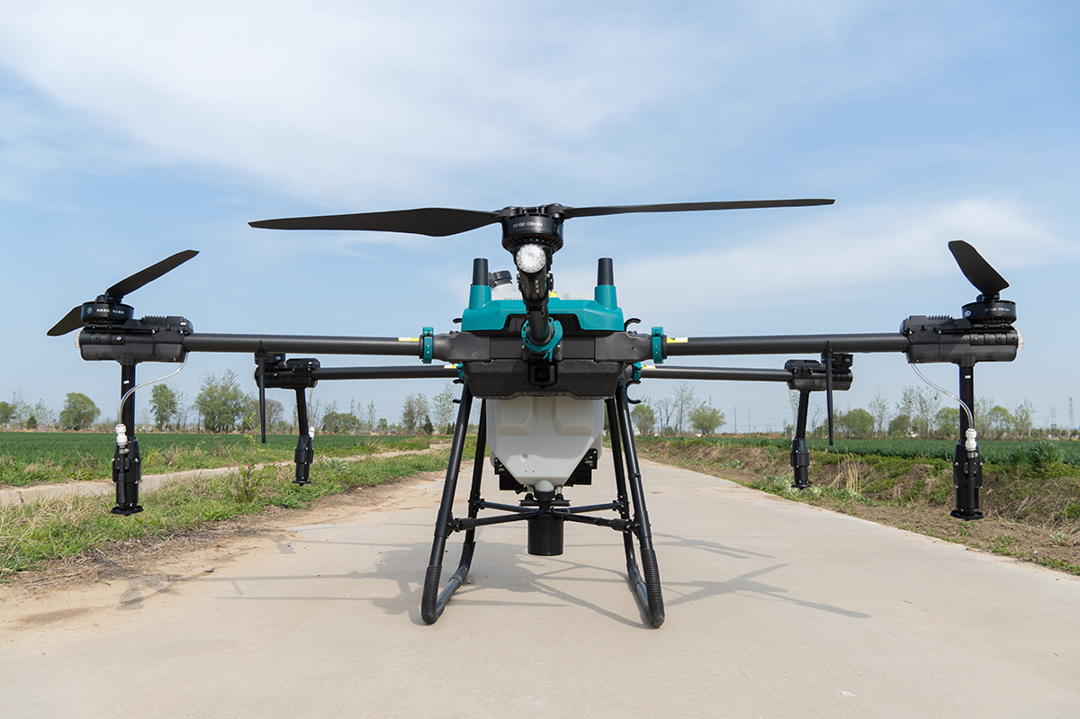 What are the development and market prospects for agricultural drones?