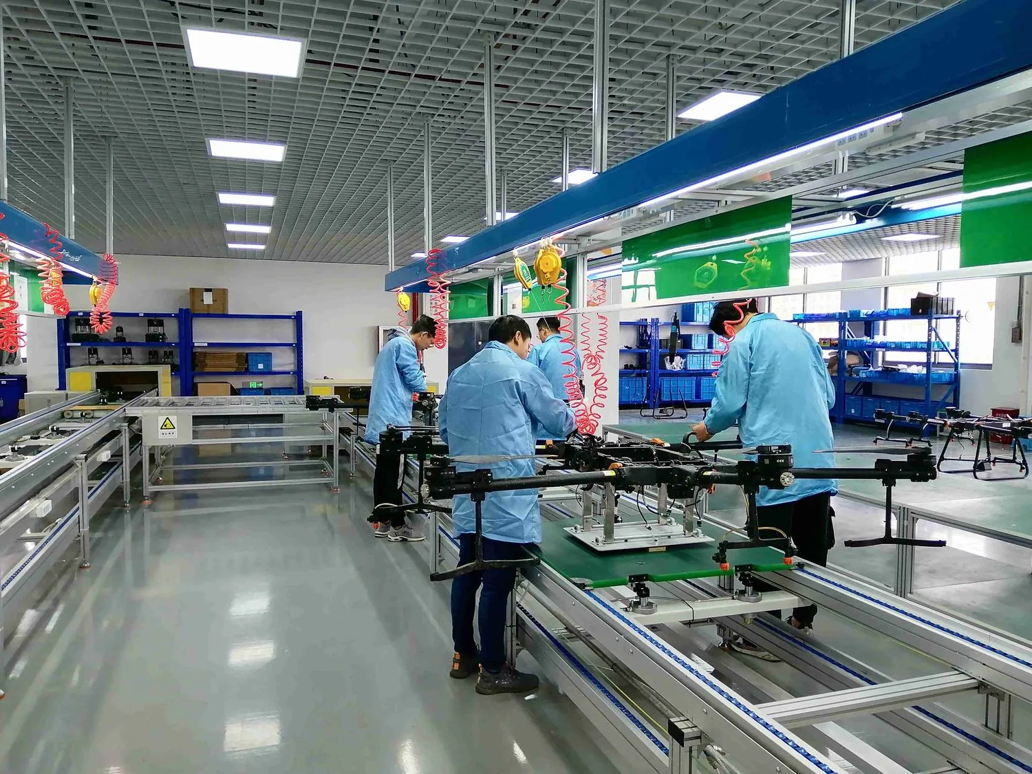 Jitian Intelligent assembly line in Xuzhou, China